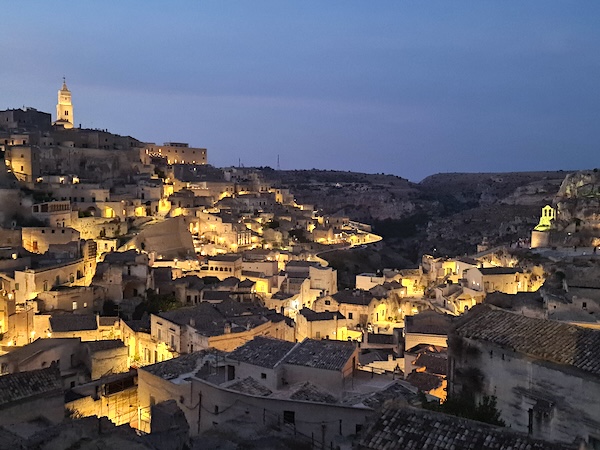 Matera by night